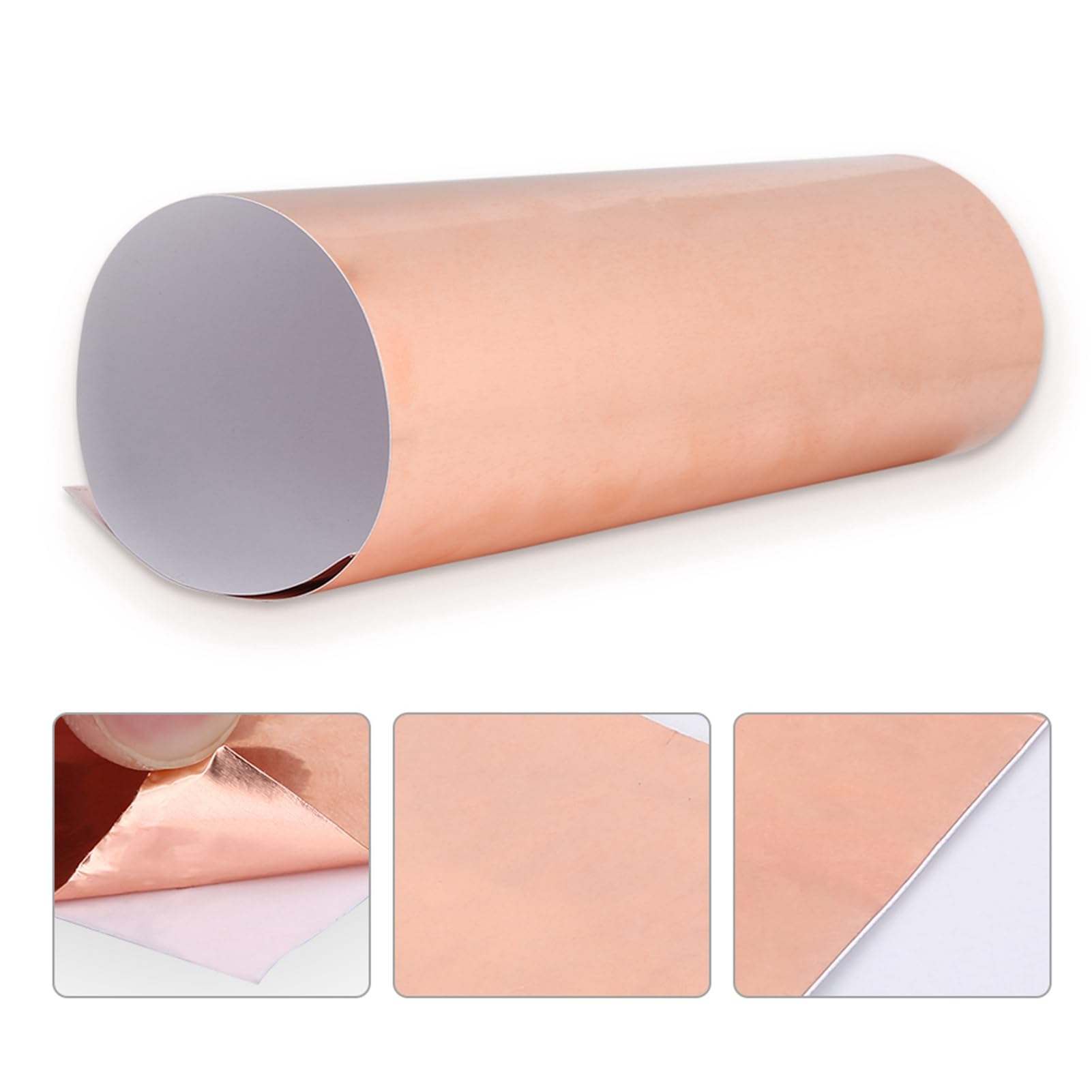 5 st Koperfolie Sterke Zelfklevende Enkelzijdige Geleidende Koper Multipurpose Tape voor Gitaar Emi Afscherming , Reiniging , reparatie en onderhoud