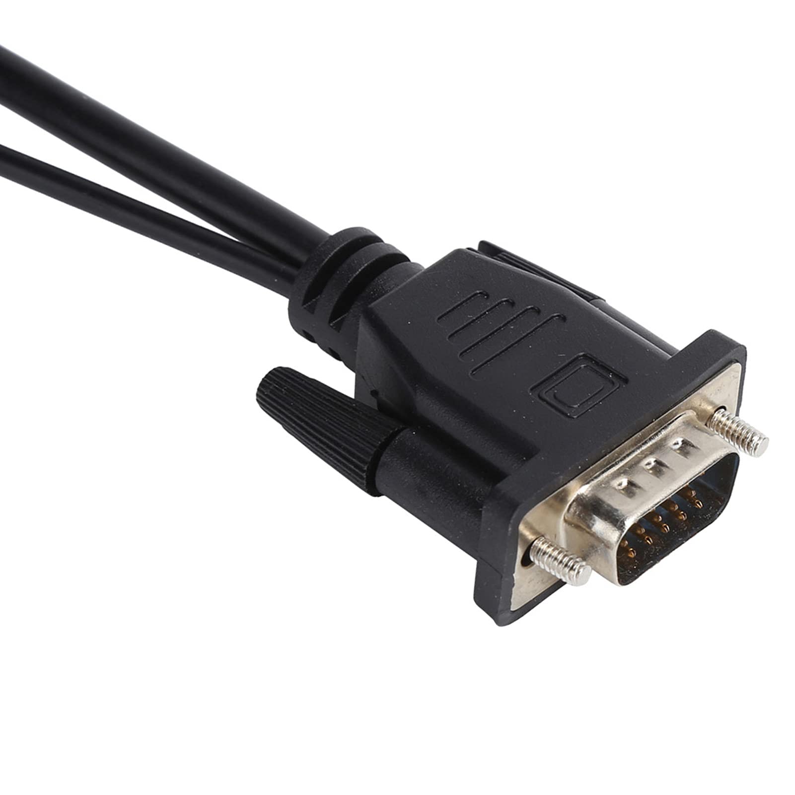 ciciglow Adaptateur VGA vers VGA HDMI, Adaptateur VGA vers HDMI VGA Convertisseur Splitter Support Adaptateur Double Affichage pour DVD Blu-Ray DVD X360 Box et Autres Appareils(Noir)