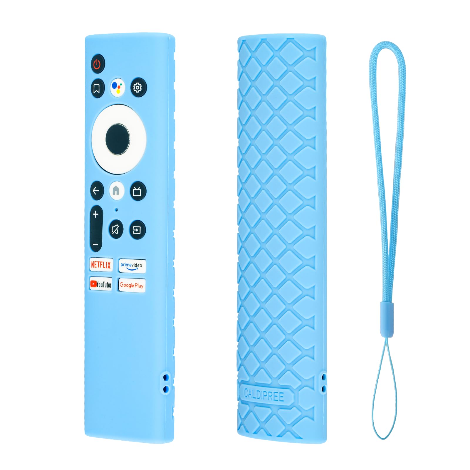 CALDIPREE Silicon Case Cover Pouch Compatible with Sansui Croma Haier Blaupunkt TV Remote (Blue) (B0DC35B6BV) Amazon Price History, Amazon Price Tracker