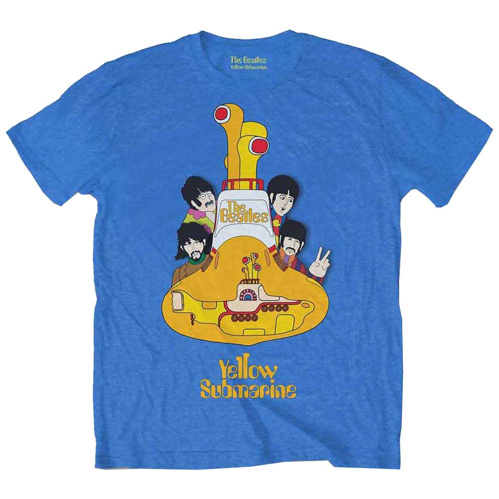 The Beatles Yellow Submarine Submarine Kids T Shirt Size XX-Large