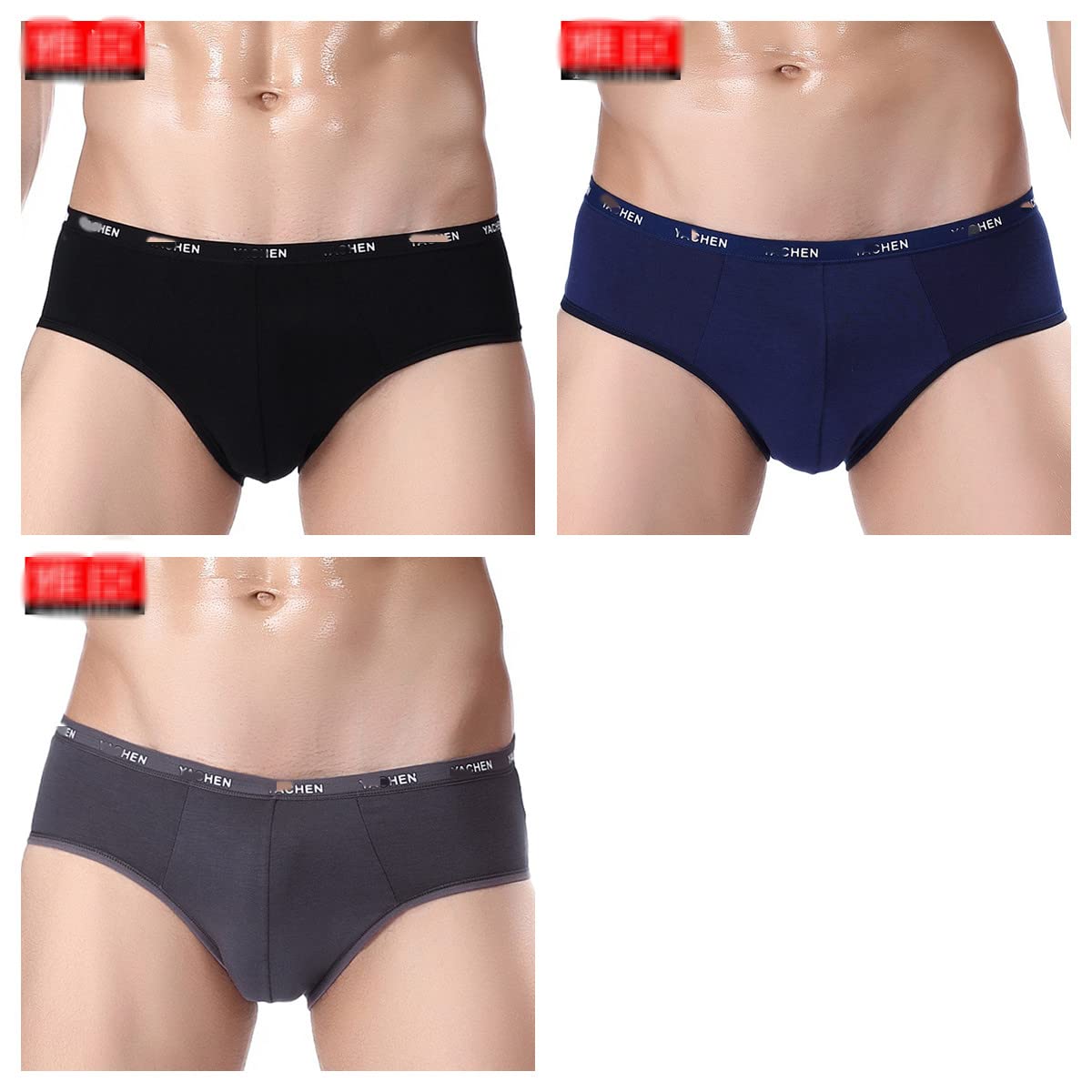 Calzoncillos Hombre Slip 5 Paquetes Respirables para Hombre Calzoncillos