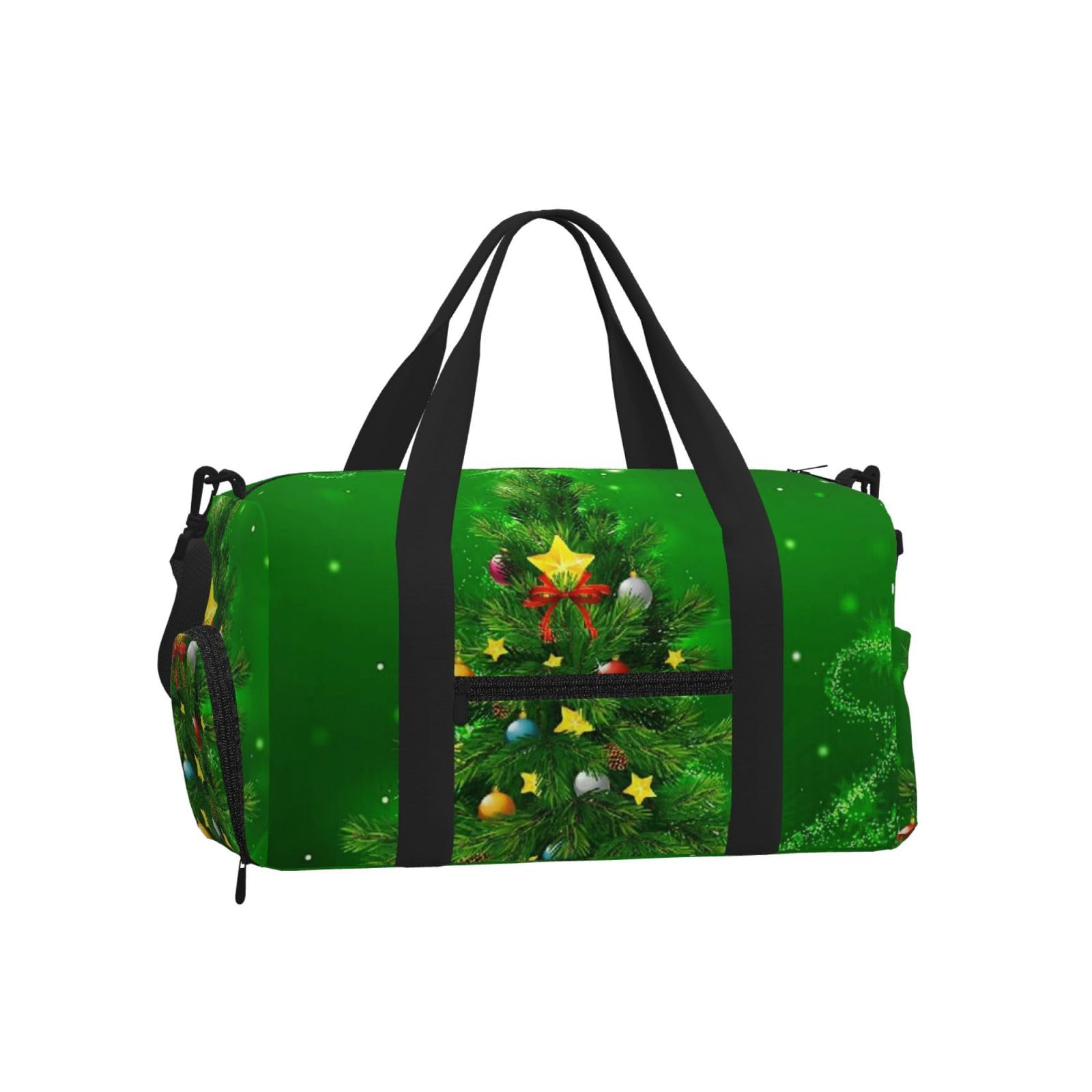 Choinki drukowane Ręczna torba sportowa crossbody Torba podróżna