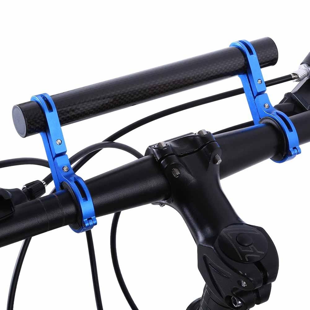 SolUptanisu Bike Handlebar Extender Carbon Fiber Bicycle Double