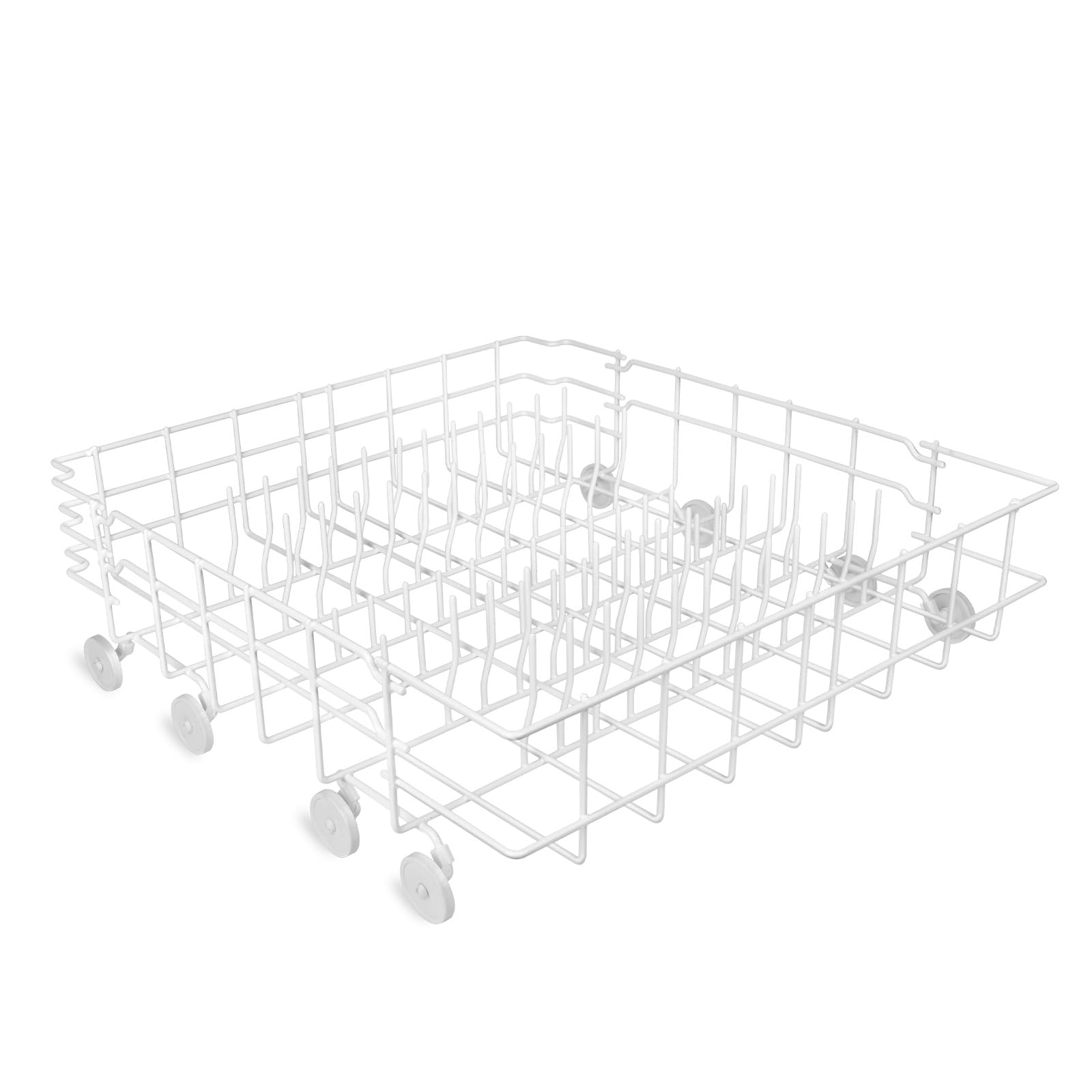 Upgrade OEM 808602302 Dishwasher Lower Dishrack Intended for Frigidaire, Fit for Kenmore Dishwasher Rack 1-Year Service Equipped with 154174501 Wheels Replace Part Number 154432602 154432601 154319706