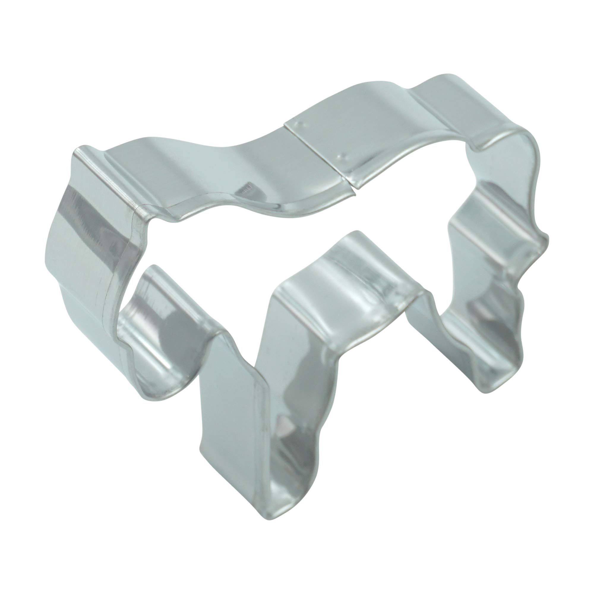 Set 3 Formine Per Biscotti A Tema Cavallo: Pony, Ferro Di Cavallo E Testa Di Cavallo, Acciaio Inox, Lavabili In Lavastoviglie