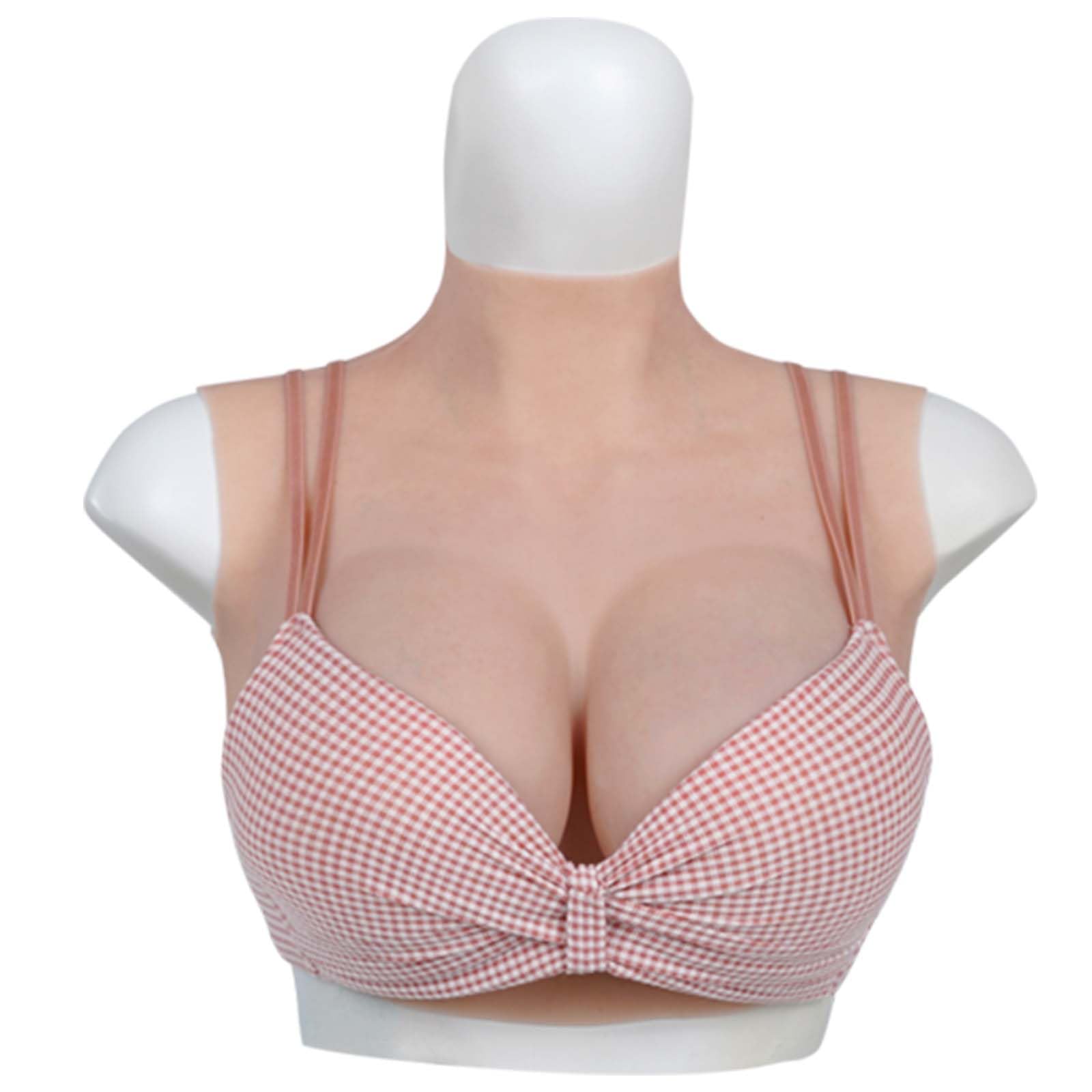 Seni in silicone per crossdresser, finto pettorale con coppa di fiore, forma del seno per crossdresser Drag Queen Cosplay