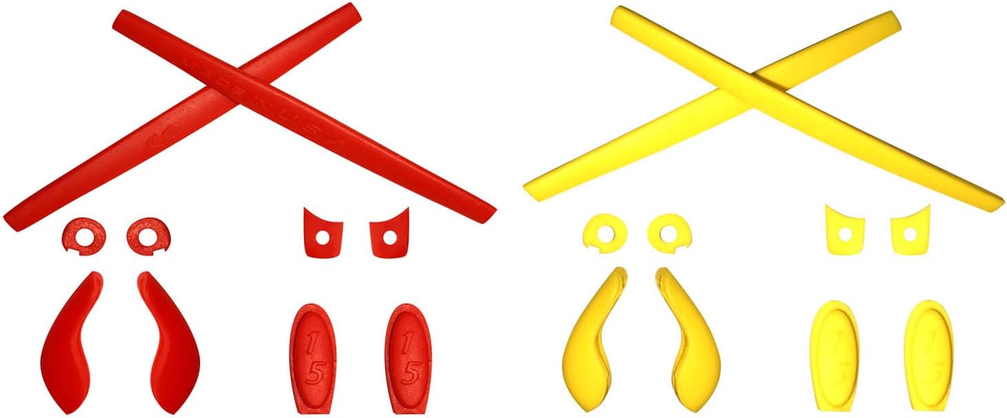 HKUCO Replacement Silicone Leg Set For Oakley Juliet Ear socks Rubber Kit