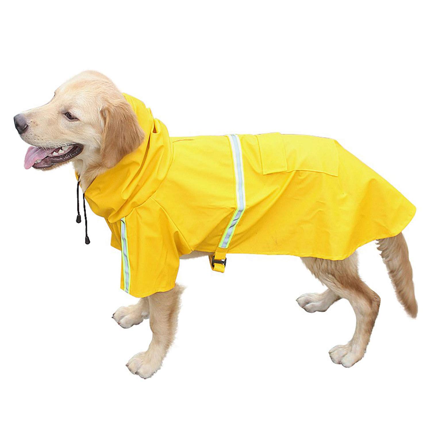 Amazon Sehoo犬のレインコート ポンチョ 柴犬 中型犬 ライフジャ ケット 小型犬 大型犬 ペット用品 雨具 防水 軽量 反射テ ープ付き L イエロー Sehoo レインコート ライフジャケット 通販