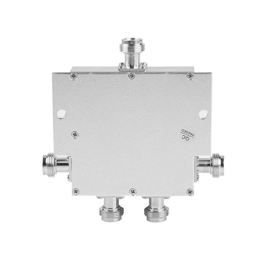 Amazon | 金属製50Ω/ Nパワースプリッター、200W 800-2500MHz