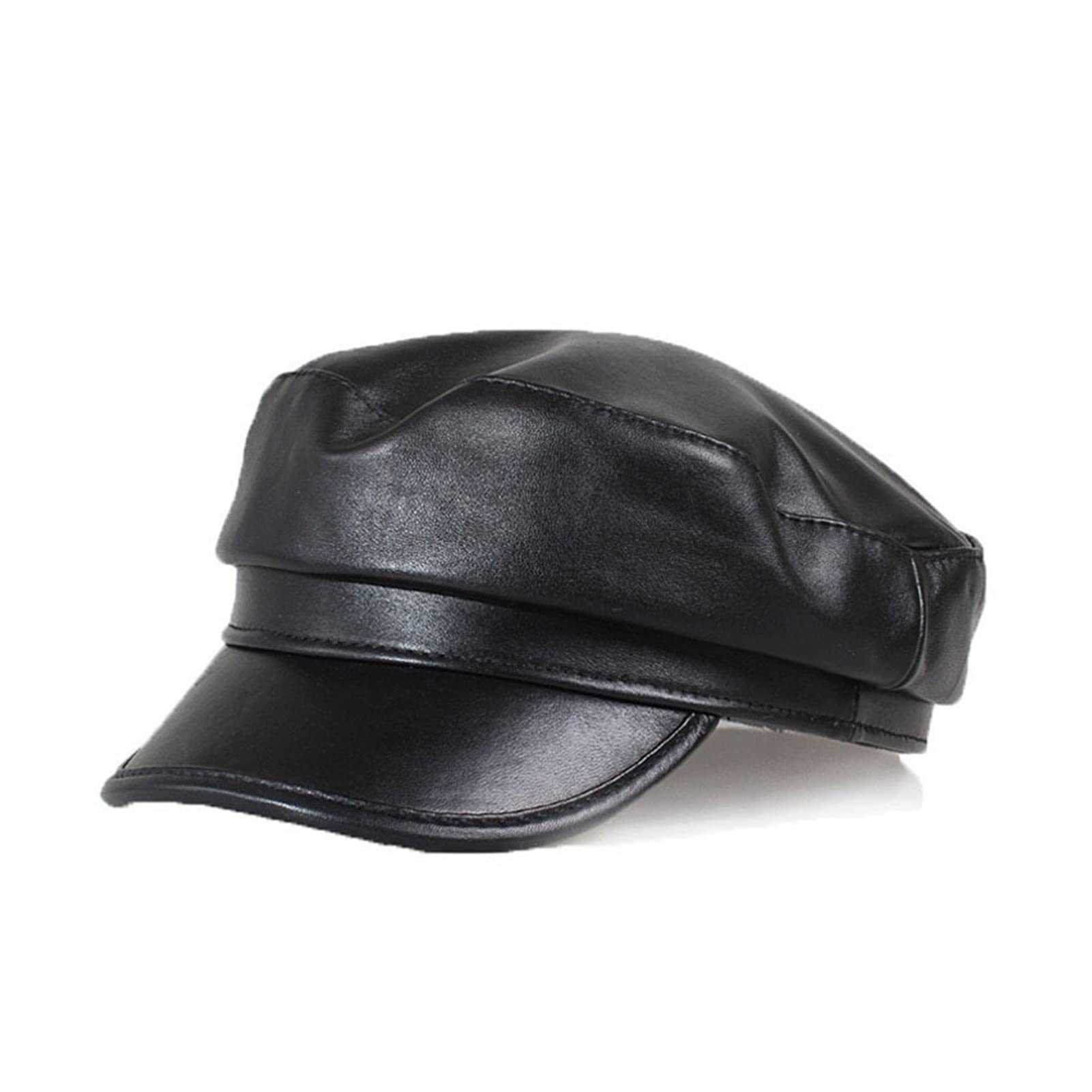Prawdziwej Skóry Mężczyźni Kapelusz Baseball Czapka Męska Real Leather Dorosłych Kapelusze Czapki