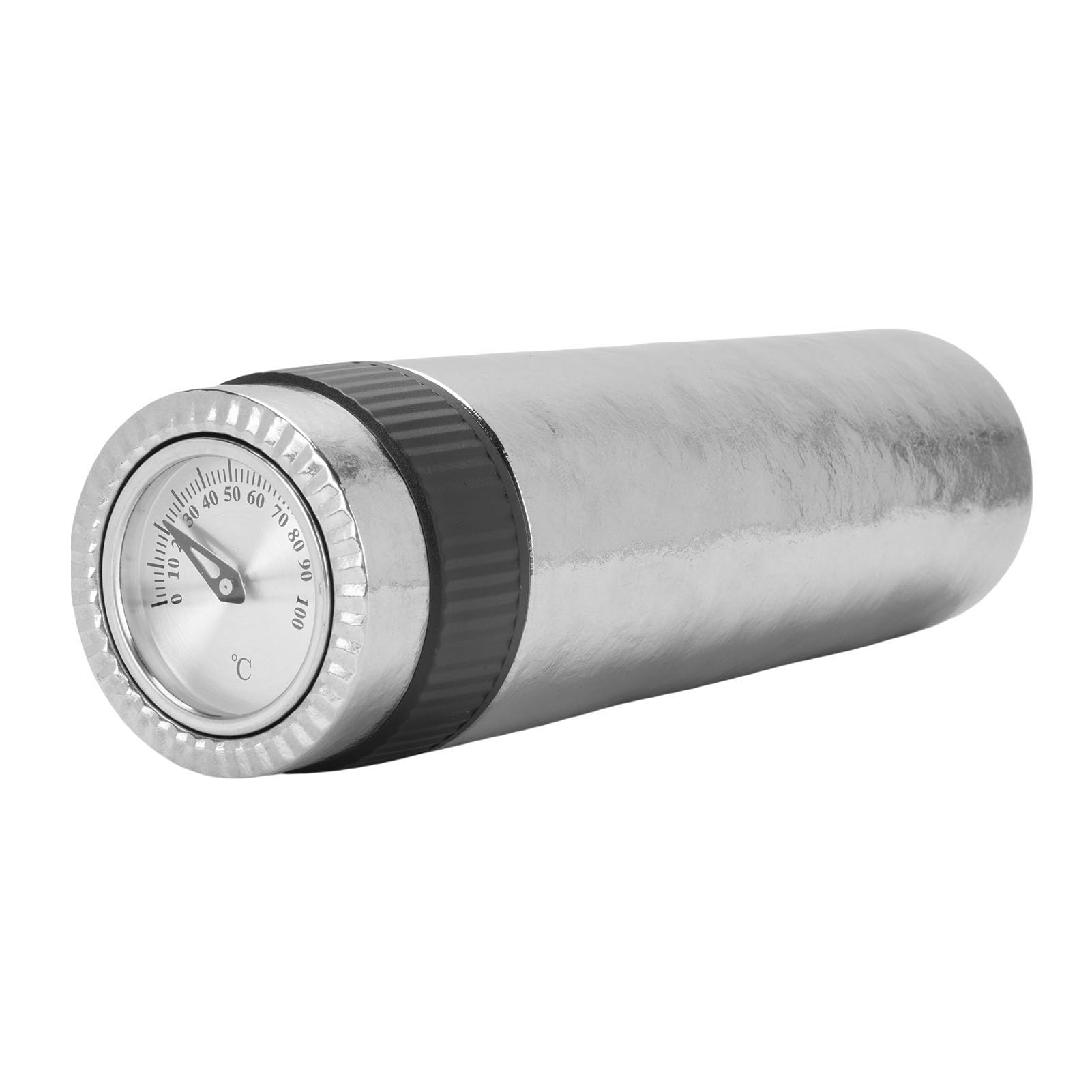 SIXRUN Infusore per tè Isolato, Borraccia Termica da 420ml con Display Meccanico della Temperatura per Bevande Calde e Fredde, caffè, tè, Latte