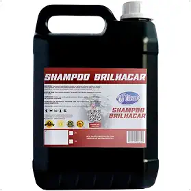 Shampoo Automotivo Concentrado Neutro, 5 Litros, Líquido, Biodegradável, Limpeza Pesada para Carro, Moto, Caminhão, Aeronaves, Navios