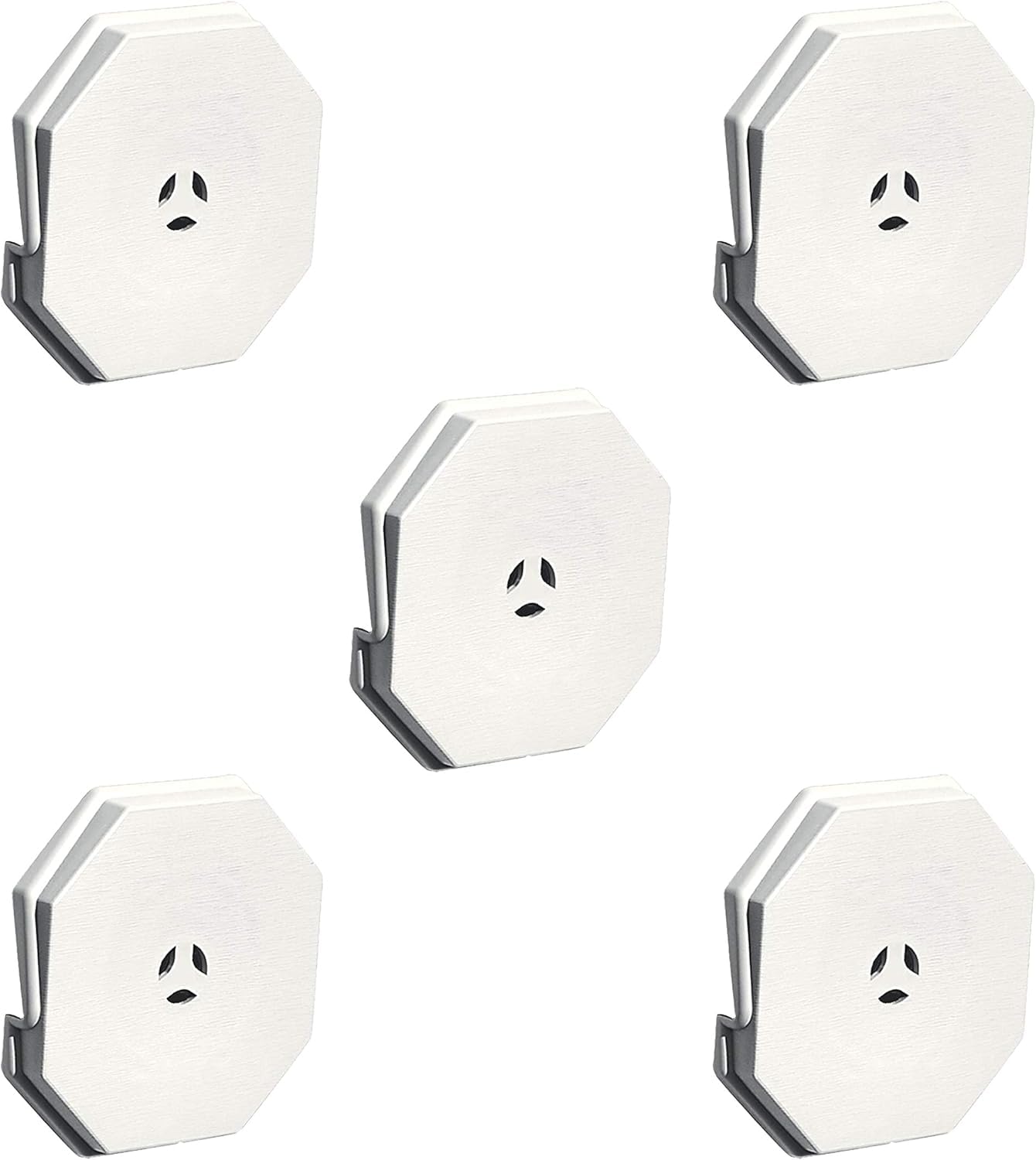 Builders Edge 130110006001 Surface Block 001, White (5-Pack)