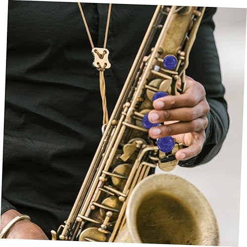 Miniatura 4 de Vaguelly 90 piezas de saxofón Snap Saxofón Botones de llave de instrumentos musicales Botón de Saxofón Alto Tenor Soprano Botón de llave de plástico