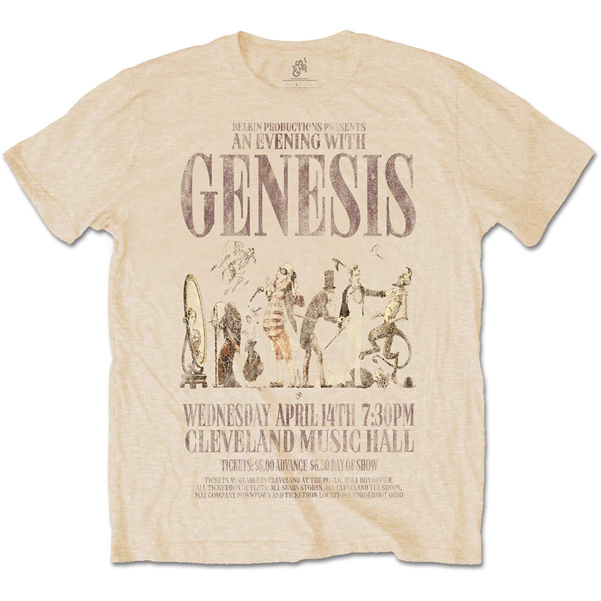 Rockoff TradeMen's Genesis an Evening with T-Shirt