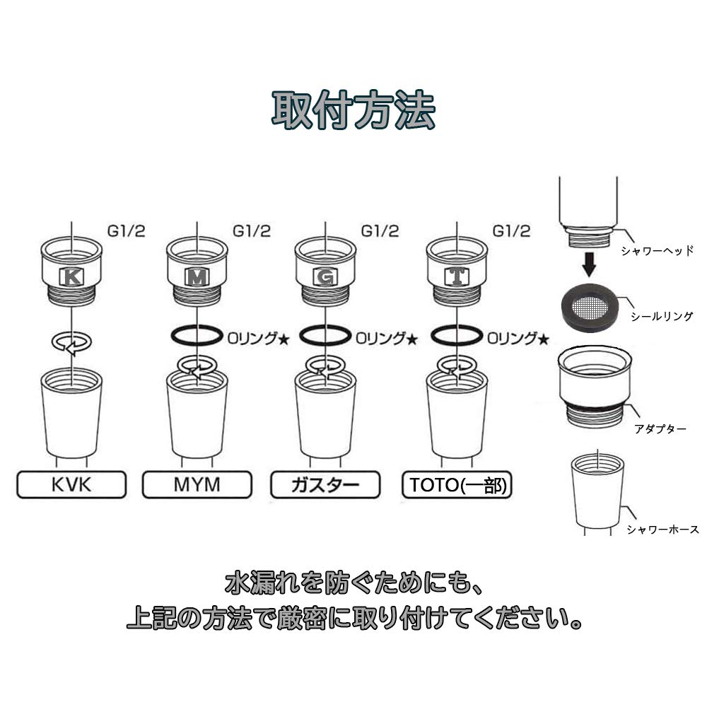 ✾未開封✾COZY CITY シャワーヘッド・シャワーホース用 4個セット Amazon | COZY CITY シャワーヘッド・シャワーホース用