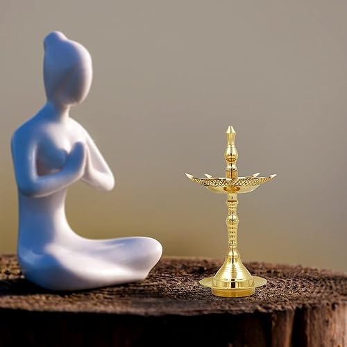 Miniatura 9 de Campana de servicio pequeña con Kerla Samai (combo de latón y latón)