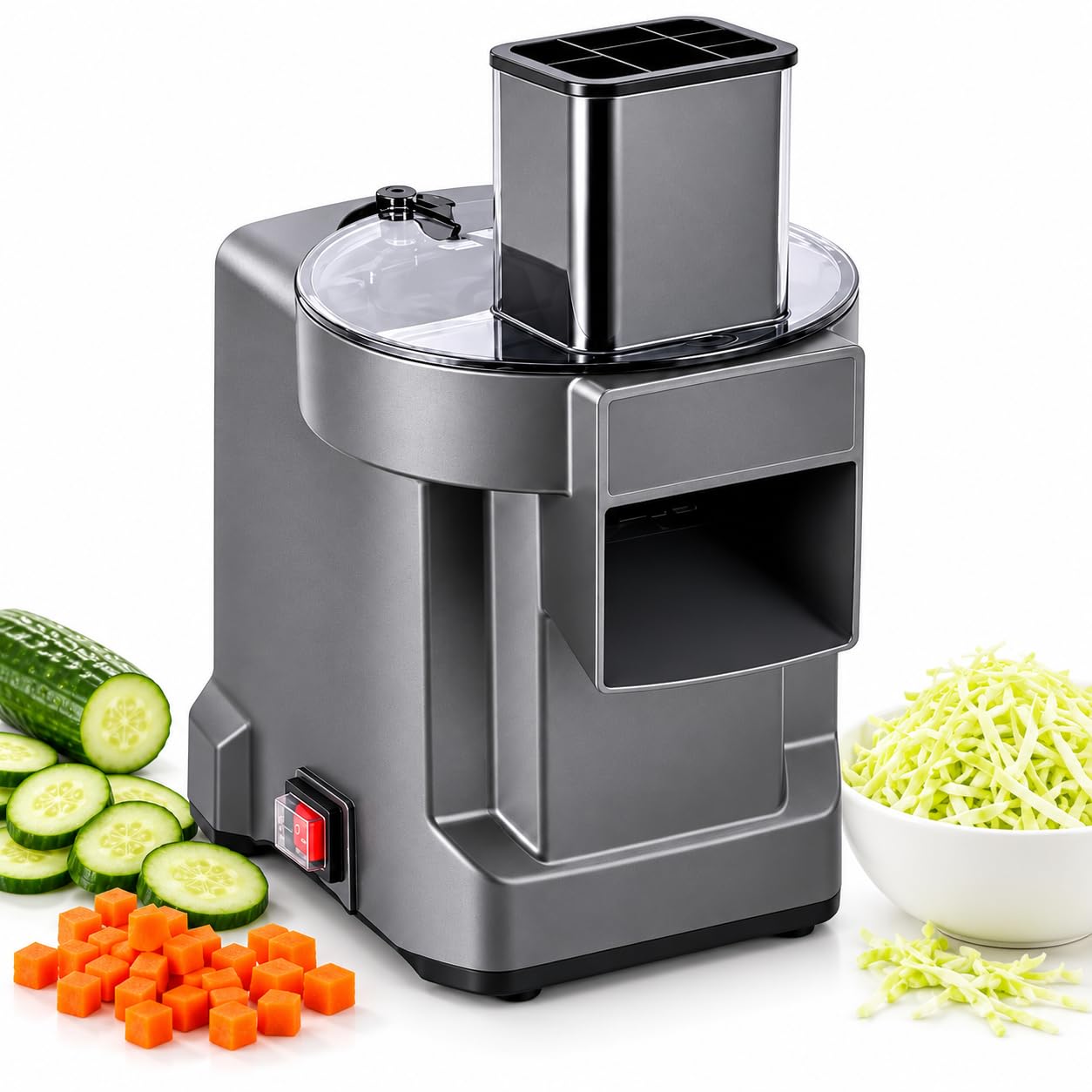 Picadora Eléctrica De Verduras 3 En 1