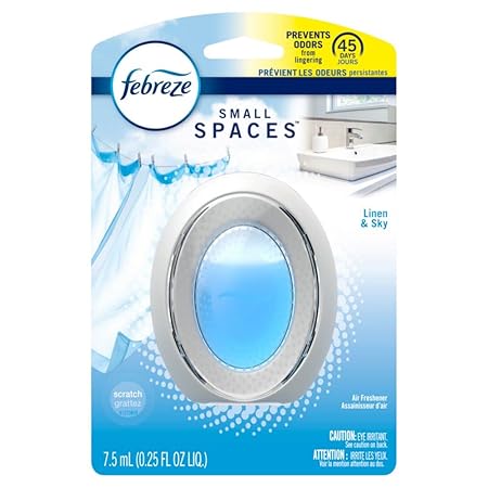 Febreze Small Spaces Air Freshener, Linen & Sky, 1 Count