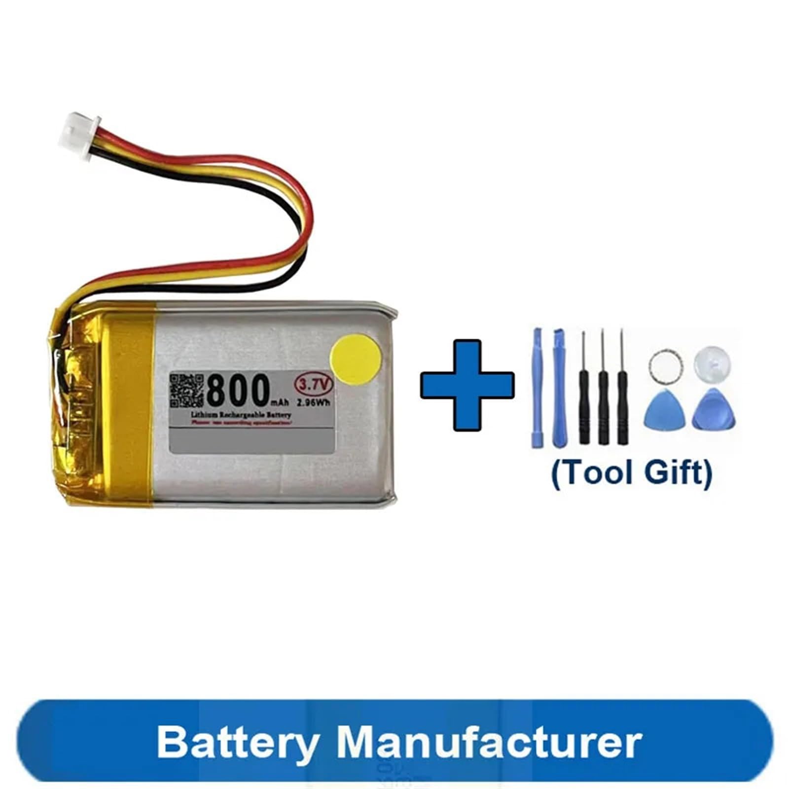 Batería 800mAh AHB622540N1 + Herramientas Auriculares inalámbricos