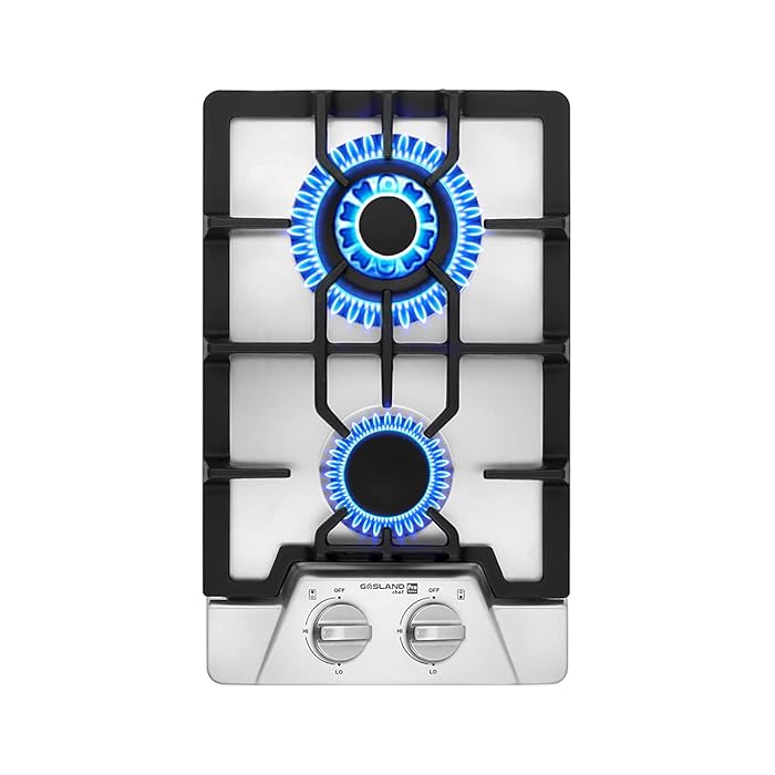 Buy 12 Inch Gas Cooktop, GASLAND Chef PRO GH2122SF 2 Burner Gas