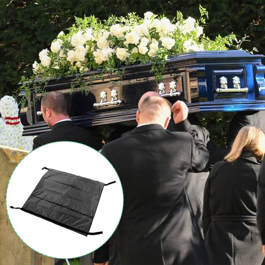 Body Bag Stretcher Combo, Emergency Cadaver Body Bag Storage And Removal Stretcher With 4 Carrying Handles Funeral Supplies