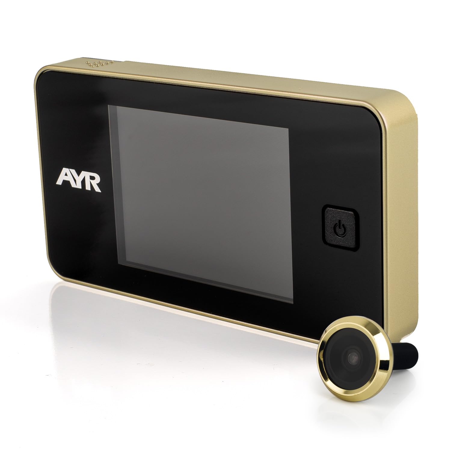 Ayr - Spioncino digitale per porta mod. 752, 125 x 68 x 15 mm