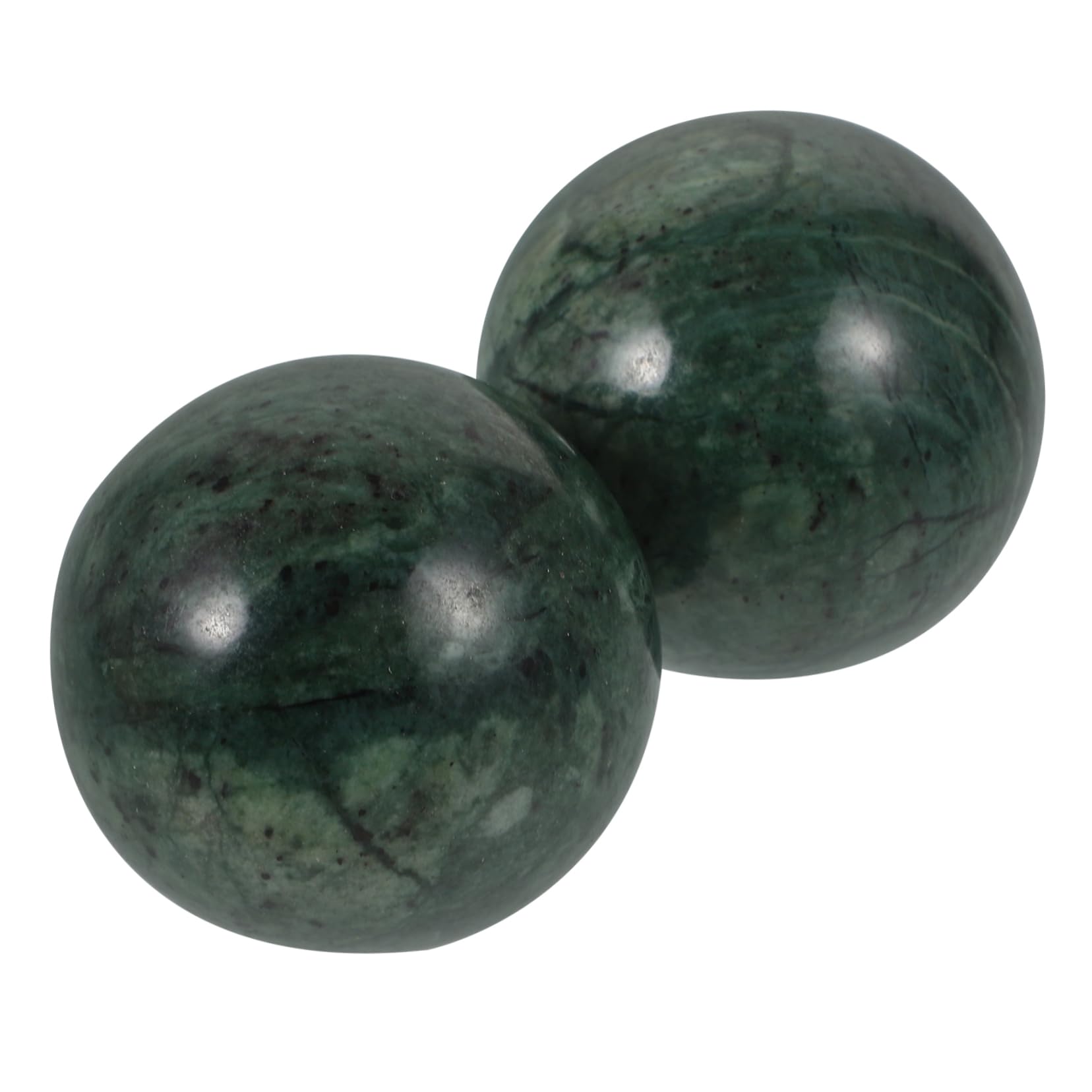 PACKOVE 6stücke Jade Handballs Massagebälle Handmassage Und Handgelenk- Leicht Und Tragbar Für Entspannende Fitness Natürliche Steine Stressreduktion