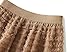 Gratoryna Womens Long Maxi Tulle Skirt A Line Ruffle Mesh High Waisted Tiered Layered Skirts Petticoat(Camel-L)