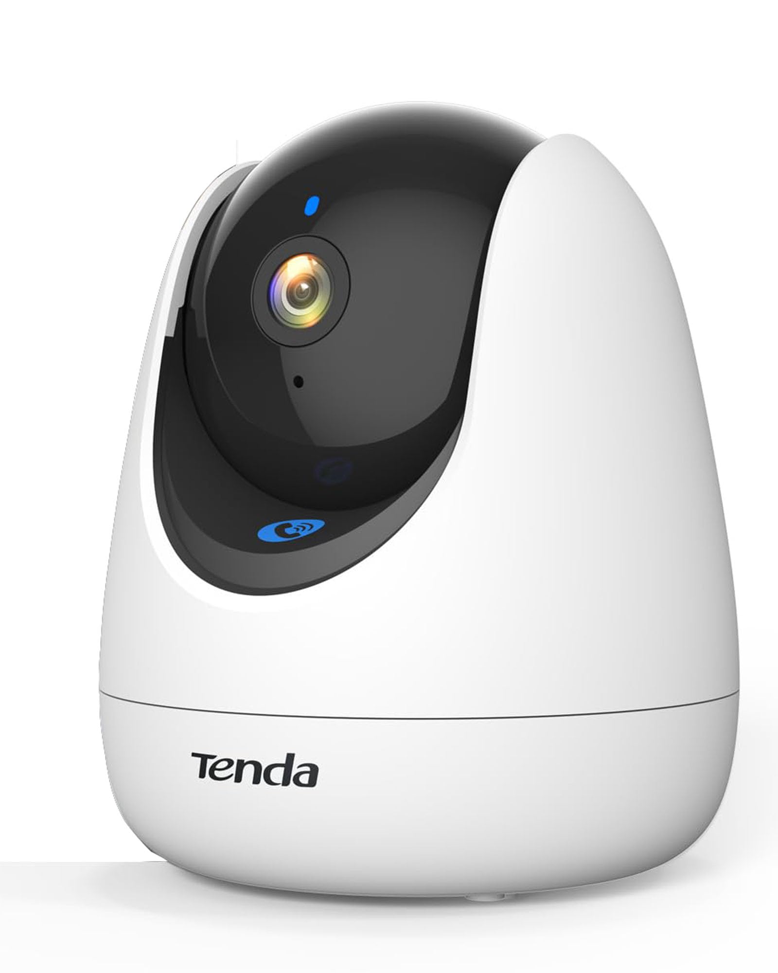 Tenda 2K Security Camera Indoor, WiFi 6 Pet Baby Cameras for Home Security, One-Touch Calling, Human/Pet/Baby Crying Detection, Night Vision, Plug-in WiFi Camera for Inside House (CP3 Pro)