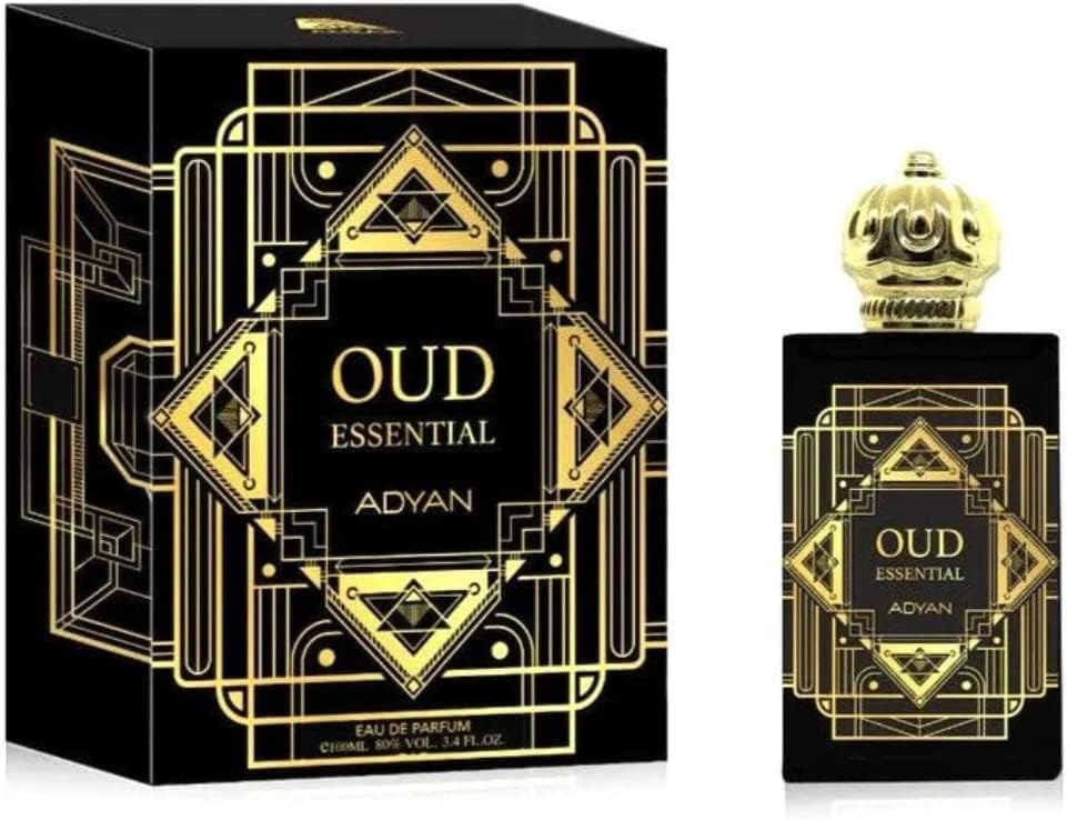 Oud Essential 100 ml Women Perfume Men Fragrance Oud Perfume Spray Arabic Perfume- Woody Oud Patchouli Amber
