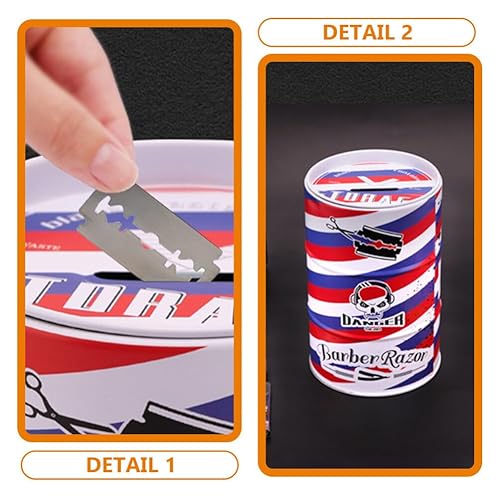 Miniatura 2 de FRCOLOR Caso de eliminación de cuchillas reutilizables Estuche de almacenamiento Estuche de eliminación Estuche de cuchillas Hoja de afeitar