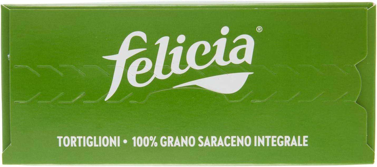 Felicia, Tortiglioni di Grano Saraceno Integrale, Ricca di Magnesio, Ricca di Manganese, Fonte di Fibre, Senza Glutine, Bio, Vegan, Gusto Deciso, Confezione da 1360 g - Immagine 5