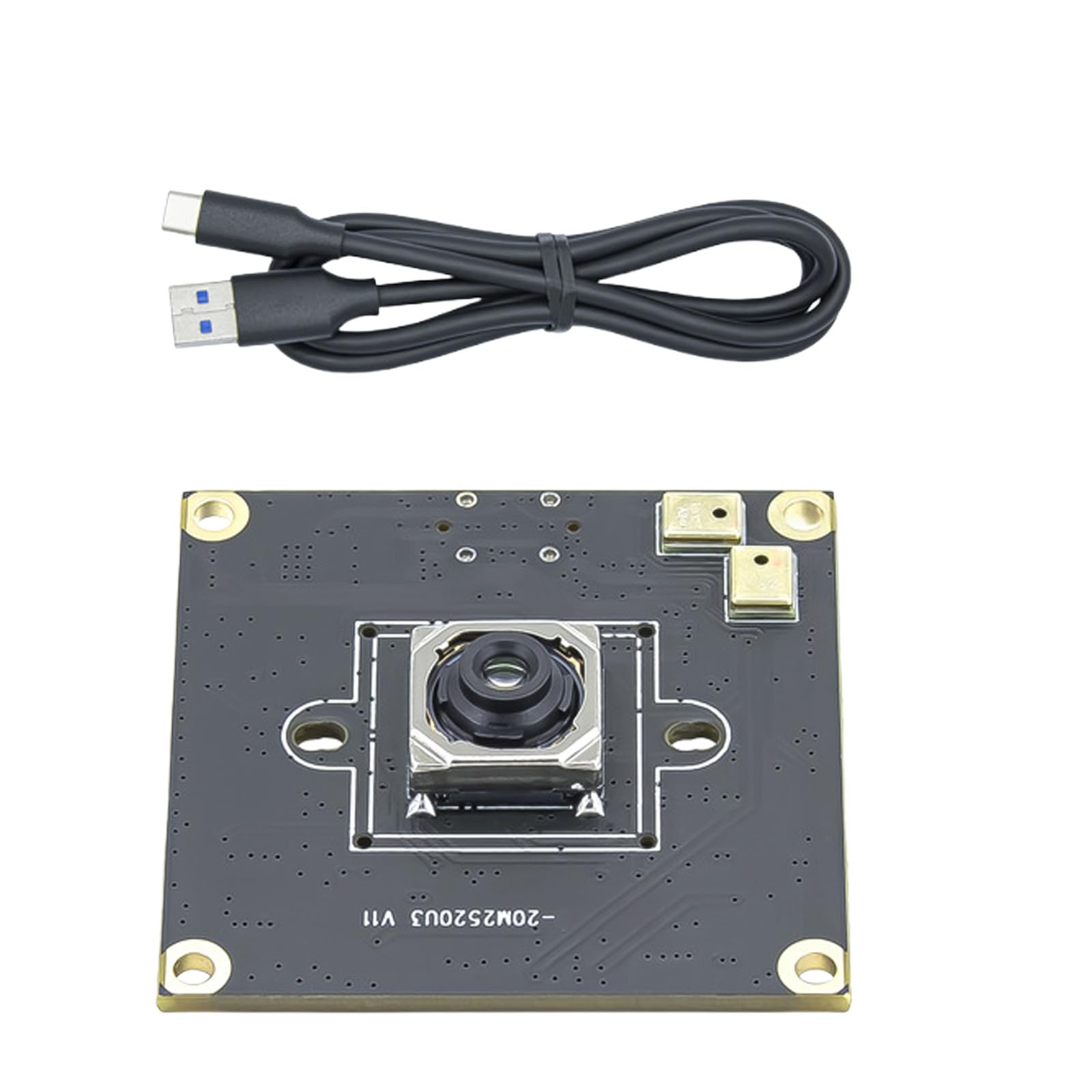 NUEAYMS Modulo Fotocamera USB 3.0 da 20, 75 Degree autofocus | Messa a fuoco automatica IMX230 con microfono, per uso in ufficio e in casa