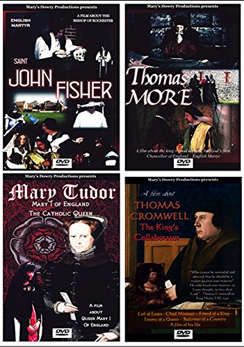 St. Thomas More, Saint, Sir, Tudors, English Martyr, Henry VIII, Catholic, Reformation, English History, DVD, Chelsea, Chancellor of England, Mary's Dowry Productions. [2011]