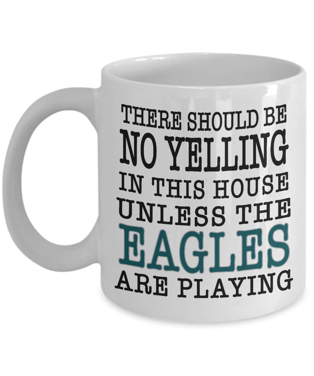 mmandiDESIGNS Eagles Fan Game Day Coffee Mug If You’re From Philadelphia and Love Your Football Team This 11oz Ceramic Cup Is For You