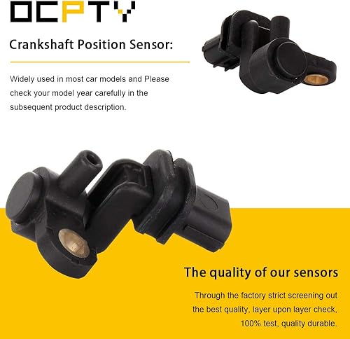 Miniatura 39 de OCPTY PC553 Sensor de manivela Sensor de posición del cigüeñal apto para Buick Lacrosse/Regal/Verano, para Chevy Captiva
