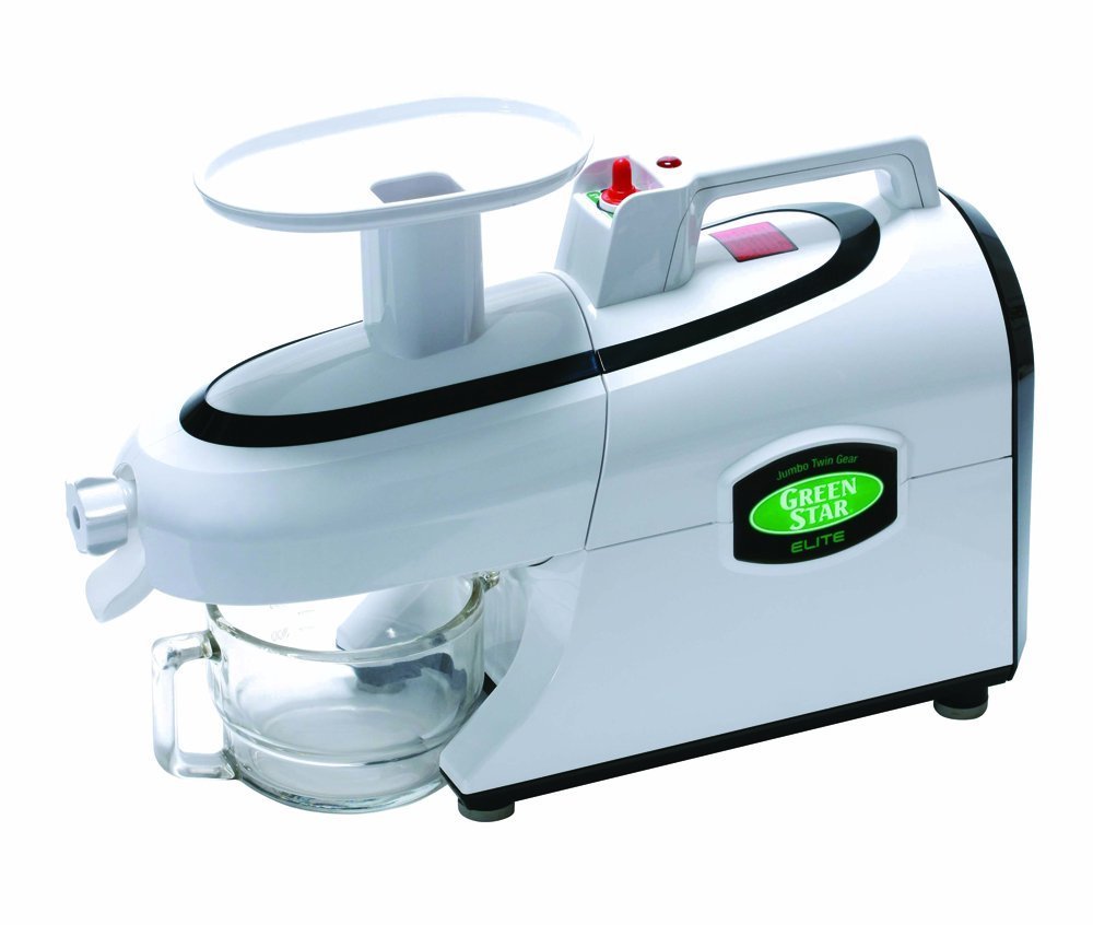Tribest GSE 5000 Green Star Elite Juicer, 200 W, White