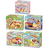 Assortment of 5 Kracie Popin Cookin & Happy Kitchen kits 5 packs of Japanese DIY Candy.
