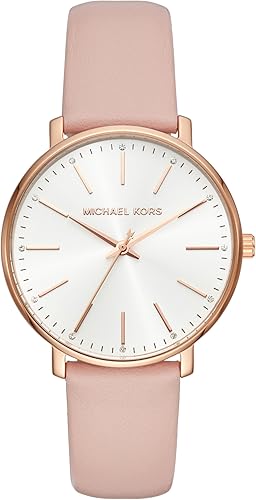 Michael Kors - Reloj de acero inoxidable Pyper con tres manecillas