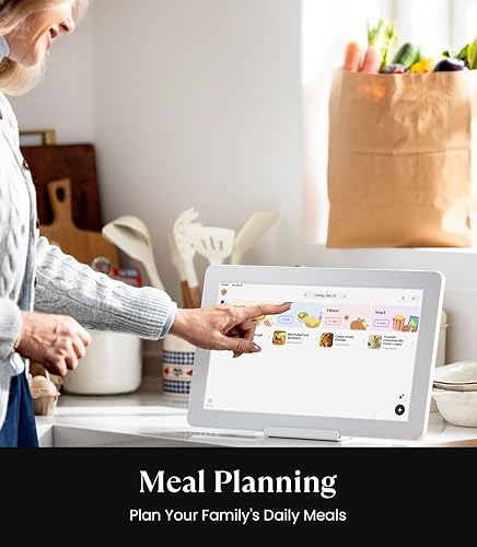 Miniatura 8 de Cozyla Calendario digital + 2 planificador de pared de 15.6 pulgadas, pantalla táctil, tabla de tareas personalizable, calendario electrónico