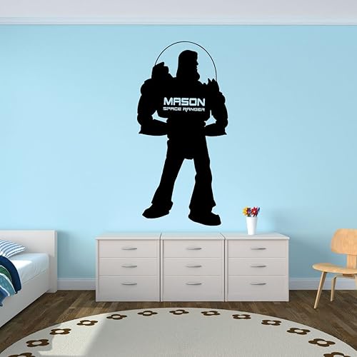 Miniatura 2 de Buzz Lightyear Wall Decor - Personalized Vinyl Sticker Decal - for Boys Bedroom, Home, Playroom Decoration