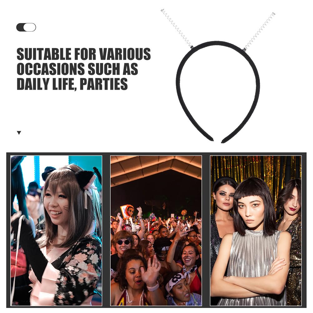 20pcs Diy Antenna Hairband Set With Springs Comfortable Headbands for Women Diy Hair Accessories Party Wedding Everyday Use image 4