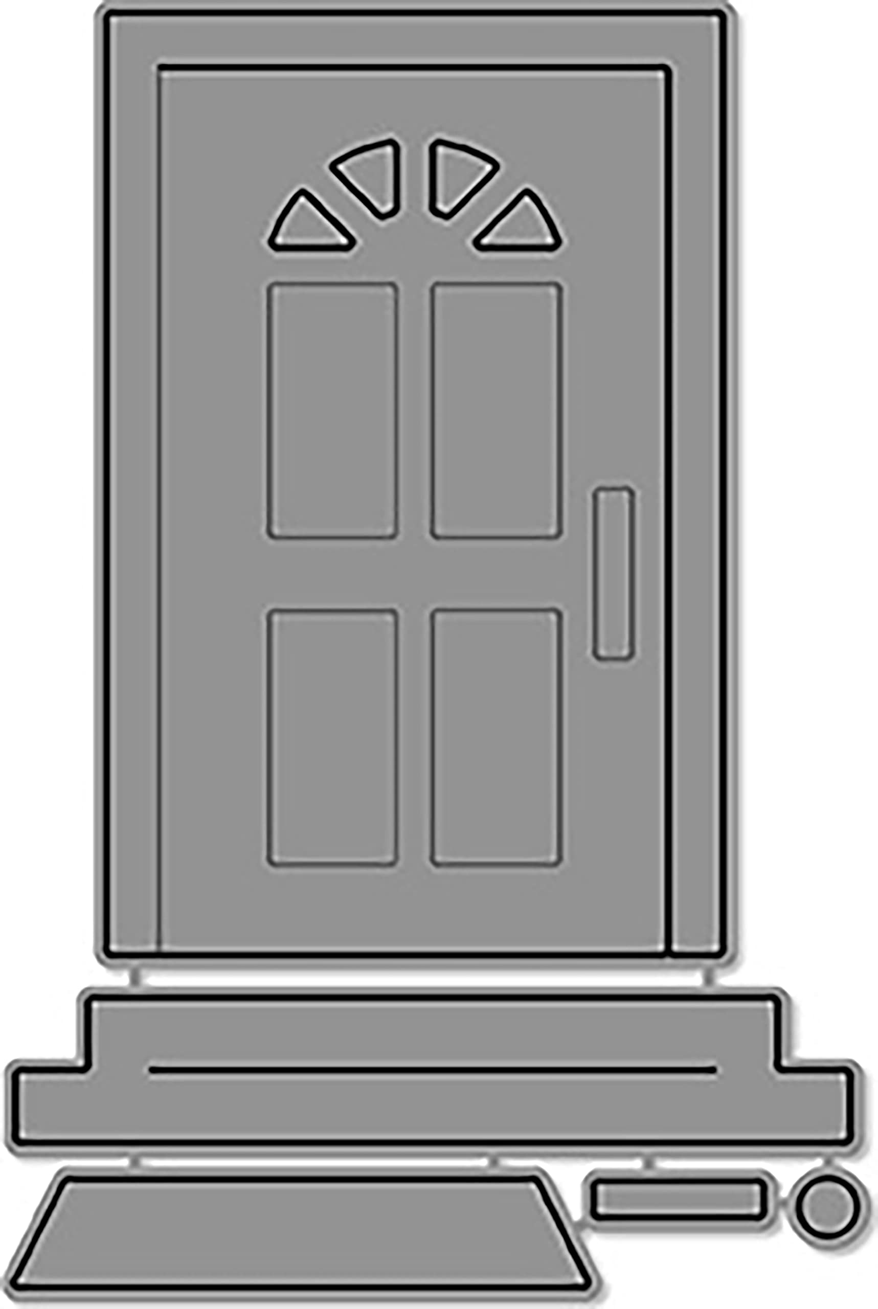 Lawn Cuts Custom Craft Die -Shut The Front Door