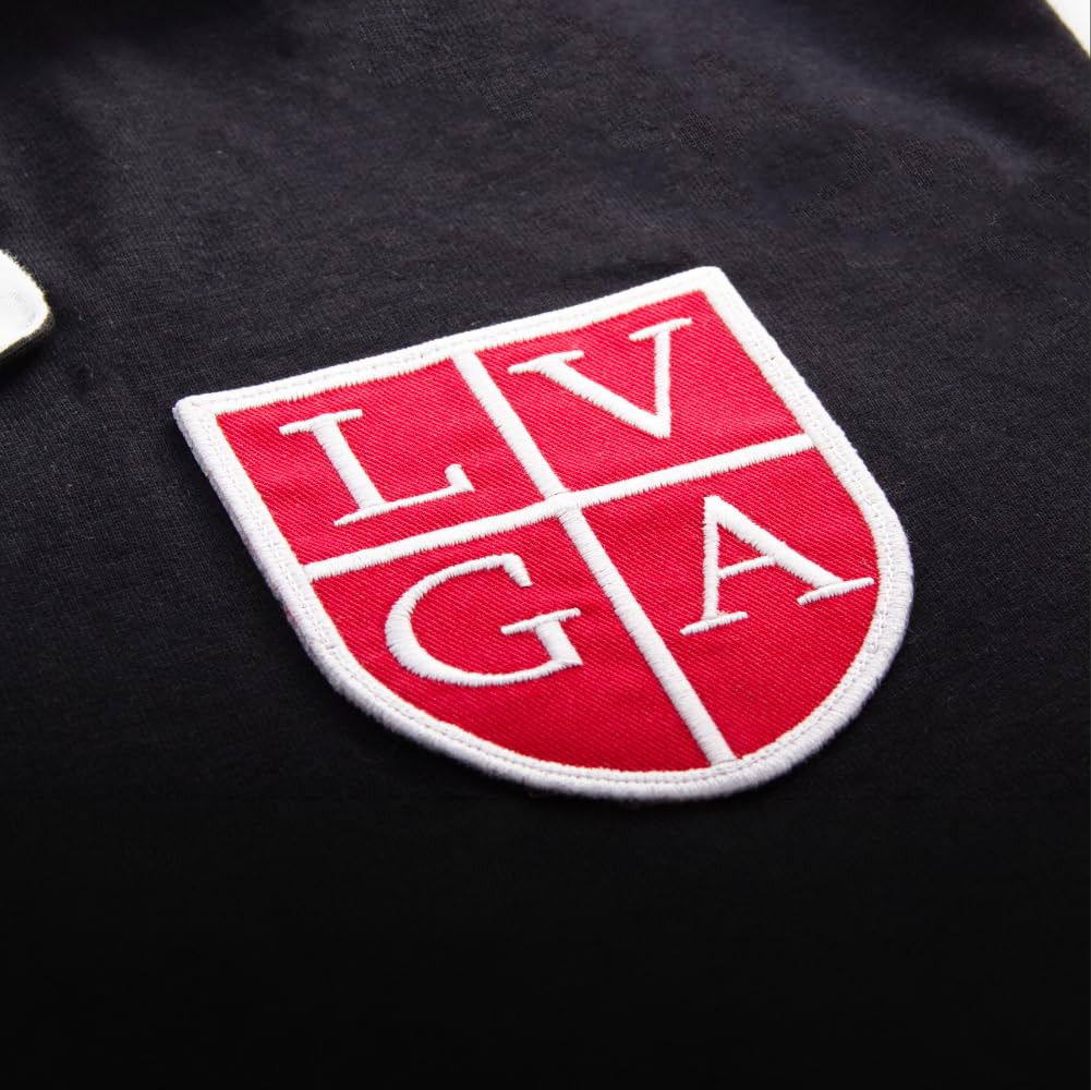 COPA - FC Lugano 1951 - Maglia da Calcio retrò - Uomo - XS - Nera
