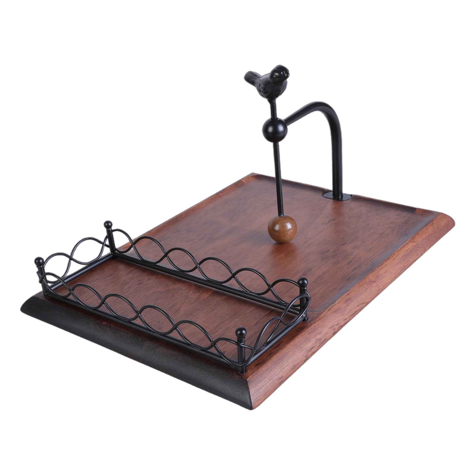 Stabiler Castes Serviettenhalter und Gewürz Organizer aus Eisen, Wohnaccessoire, Küchenzubehör für Esszimmer oder Wohnbereich, Küchenarbeitsplatten Organizer