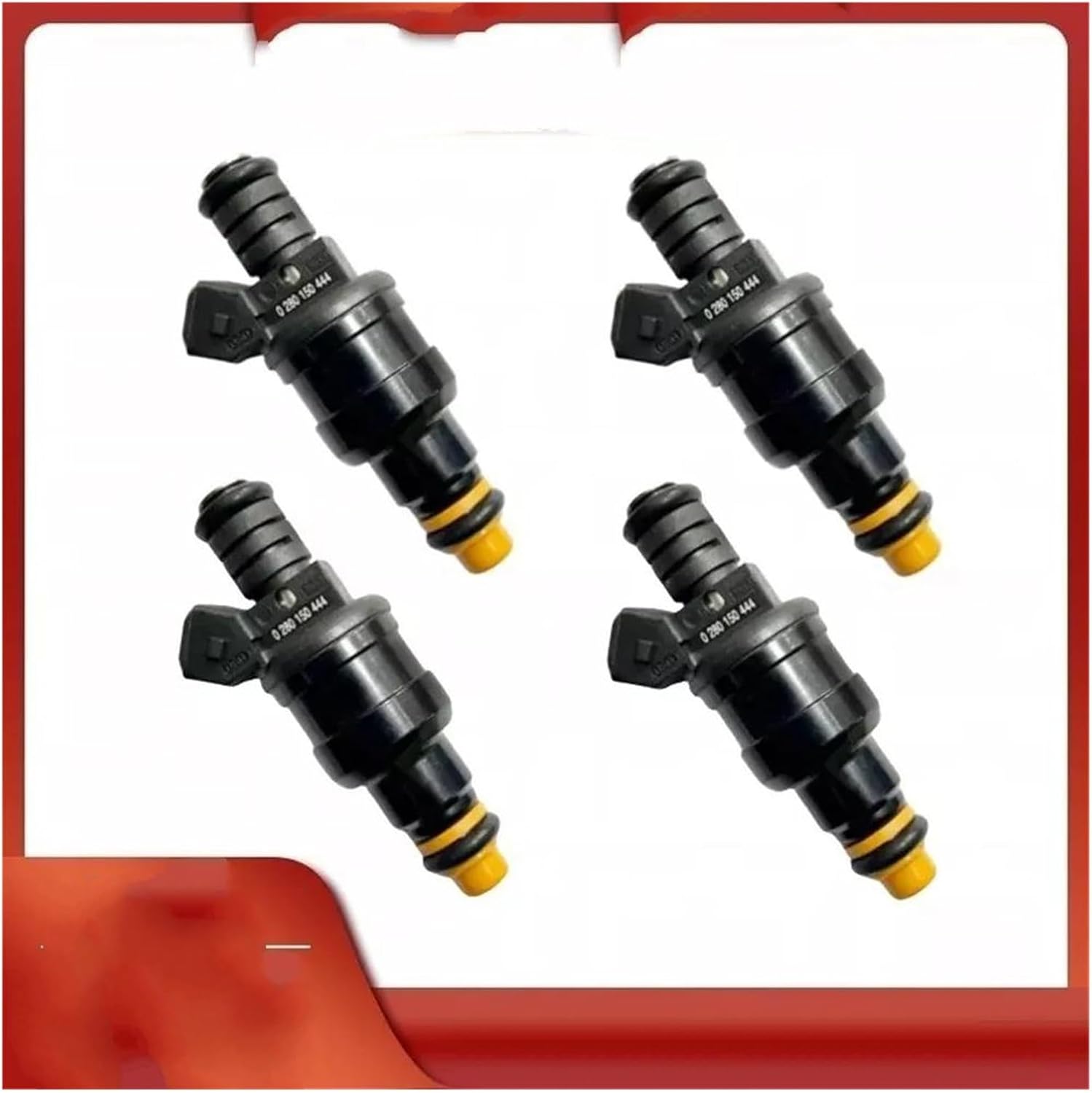 Car Injector 0280150444 058133551A Fuel Injector for 1.8 A4 A6 1994-2000 Car Engine Fuel Injection Nozzle Accessories 4pcs Fuel Injectors Nozzle
