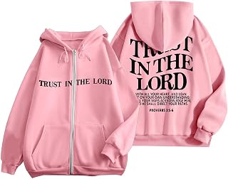 2025 - Sudadera con capucha de moda para mujer con estampado de letras, cremallera, manga larga, bolsillo, cordón, sudadera con capucha deportiva casual (6) Nueva tienda online para mujer