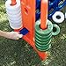 ECR4Kids Jumbo 4-to-Score Giant Game Set, Backyard Games for Kids, Jumbo Connect-All-4 Game Set, Indoor or Outdoor Game, Adult and Family Fun Game, Easy to Transport, 4 Feet Tall, Blue and Orange