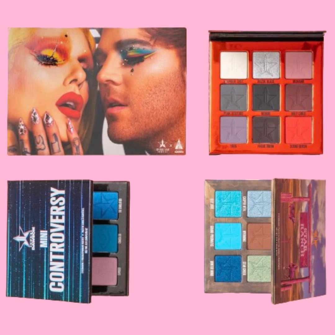 Amazon.com : Jeffree Star Cosmetics Mini Eyeshadow Bundle Weirdo
